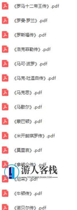 外国名人传记文学大合集_教程分享,第4张