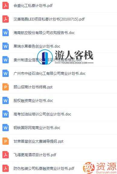 商业计划书模版：打造您的商业蓝图,模板,电商,第4张