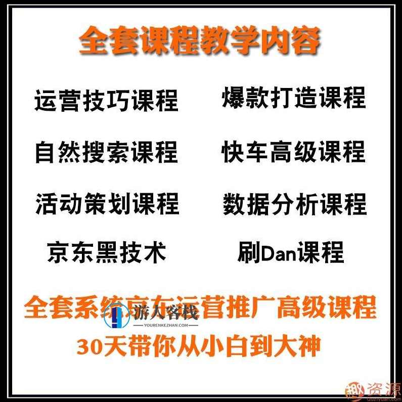 2019京东平台店铺运营教程快车营销技巧高级开店全套电商视频教学,电商,第2张