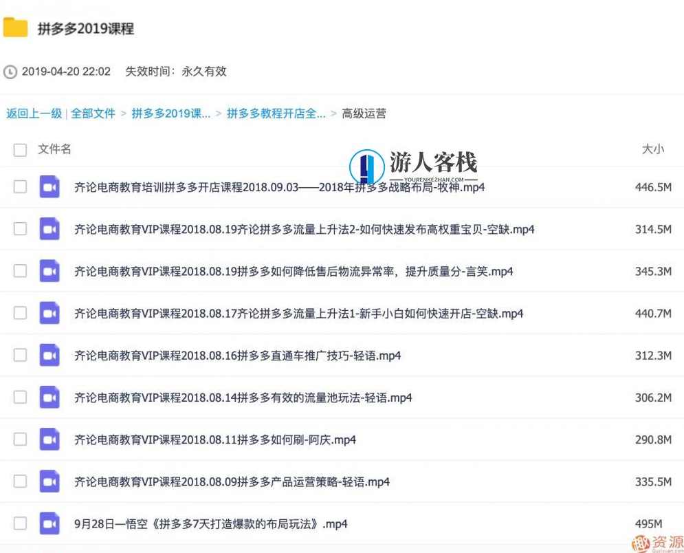 2019新手零基础拼多多开店流程视频，拼多多运营教程视频2019新手零基础拼多多开店全套视频教程 装修推广运营,第4张