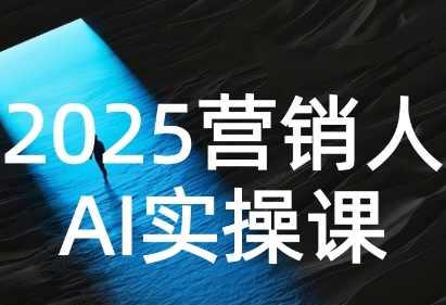2025营销人AI实操课，AI营销抢跑实战，从Prompt到方案，效率碾压同行，AI营销实战进阶课，Prompt引领方案制胜，2025营销人高效实操