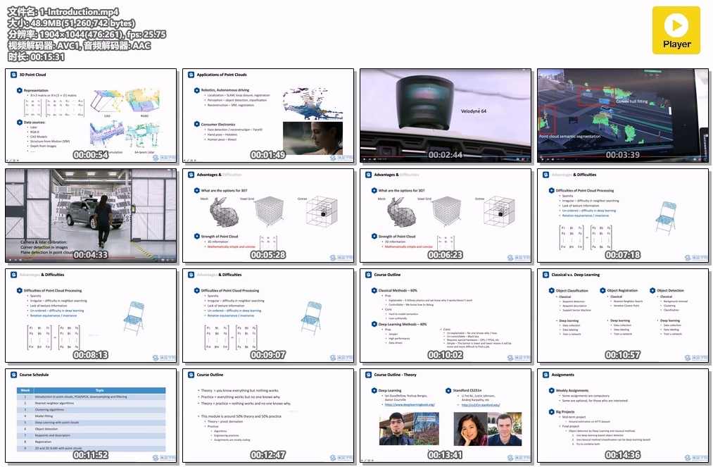 深蓝学院 三维点云课程（带资料百度云盘分享下载）智能三维点云学习平台,课程,学习,第1张