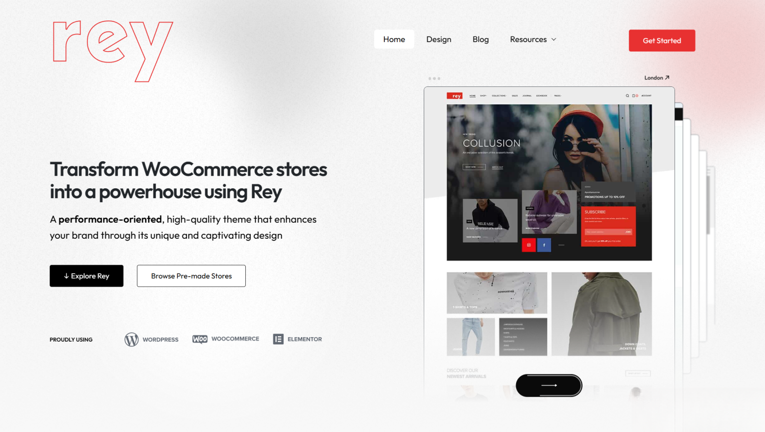 WordPress主题–Rey v3.1.6 破解版下载，WooCommerce 主题，破解版WooCommerce主题Rey v3.1.6下载