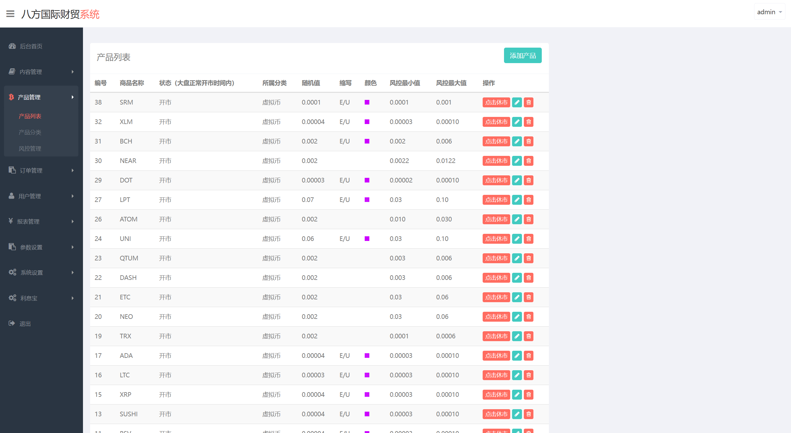 全新UI五种语言微盘系统/出海版理财系统/外汇投资理财/虚拟币USDT充值，智能全球金融平台，多元化语言微盘系统,服务器,金融,第13张