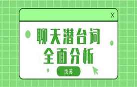 携苏《聊天潜台词全面分析》