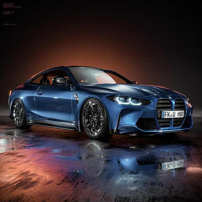 吴名小伙写实汽车渲染课程2025年结课C4D+OC