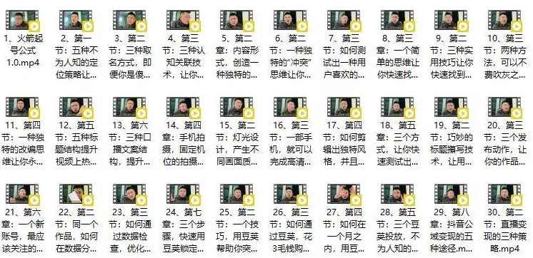 李藏火箭起号公式1.0自媒体运营