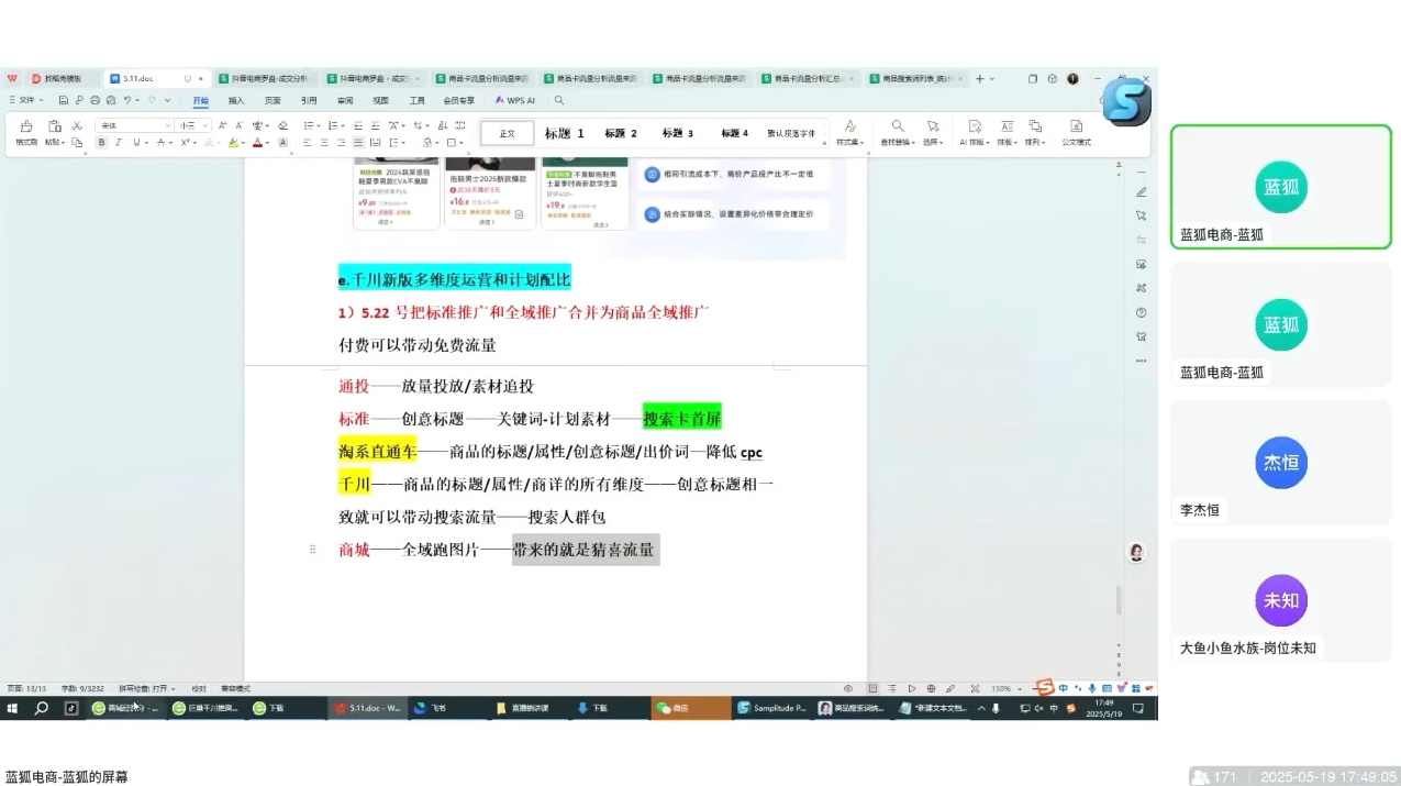 蓝狐电商·抖音商城运营课程（更新）