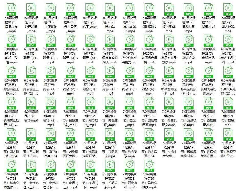 二月团队《魅力塑造6.0+7.0》完整版13.5G