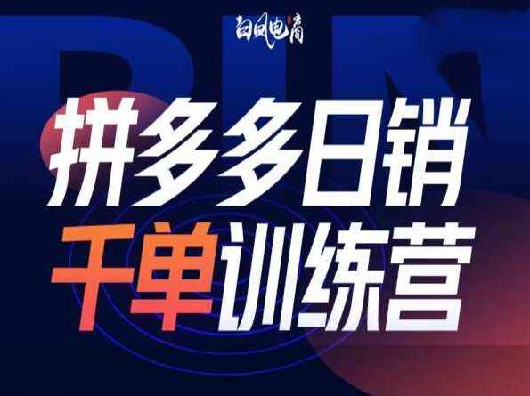 拼多多特训营12-1月份，全新3.01矩阵Sop，精准把握平台红利，高效提升店铺业绩