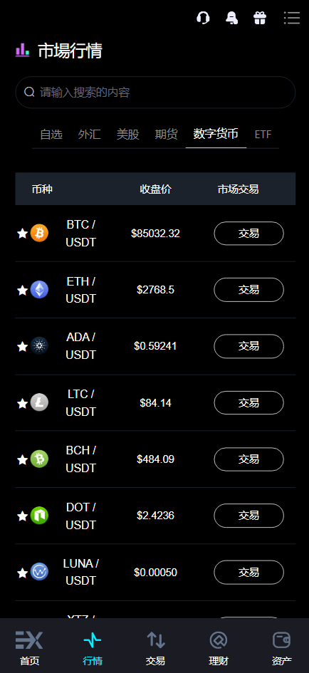 Bitinvests多语言交易所源码/前端vue纯源码+后端PHP,第5张 Bitinvests多语言交易所源码/前端vue纯源码+后端PHP,第5张