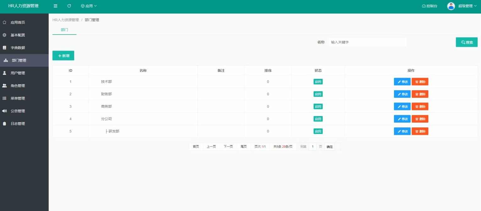 HR人力资源管理系统网站源码-员工管理系统,管理,支持,网站源码,第6张 HR人力资源管理系统网站源码-员工管理系统,管理,支持,网站源码,第6张