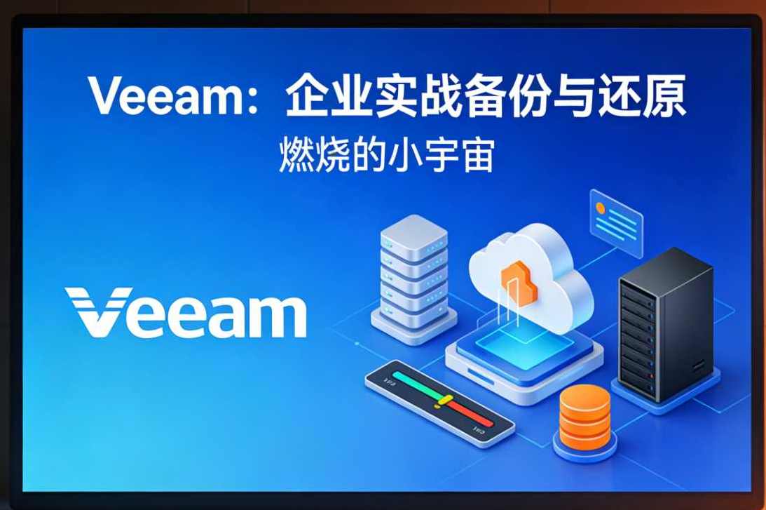 Veeam：企业实战备份与还原（燃烧的小宇宙）