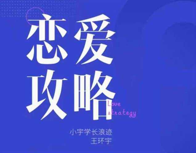 浪迹情感《恋爱攻略》7节视频+电子书