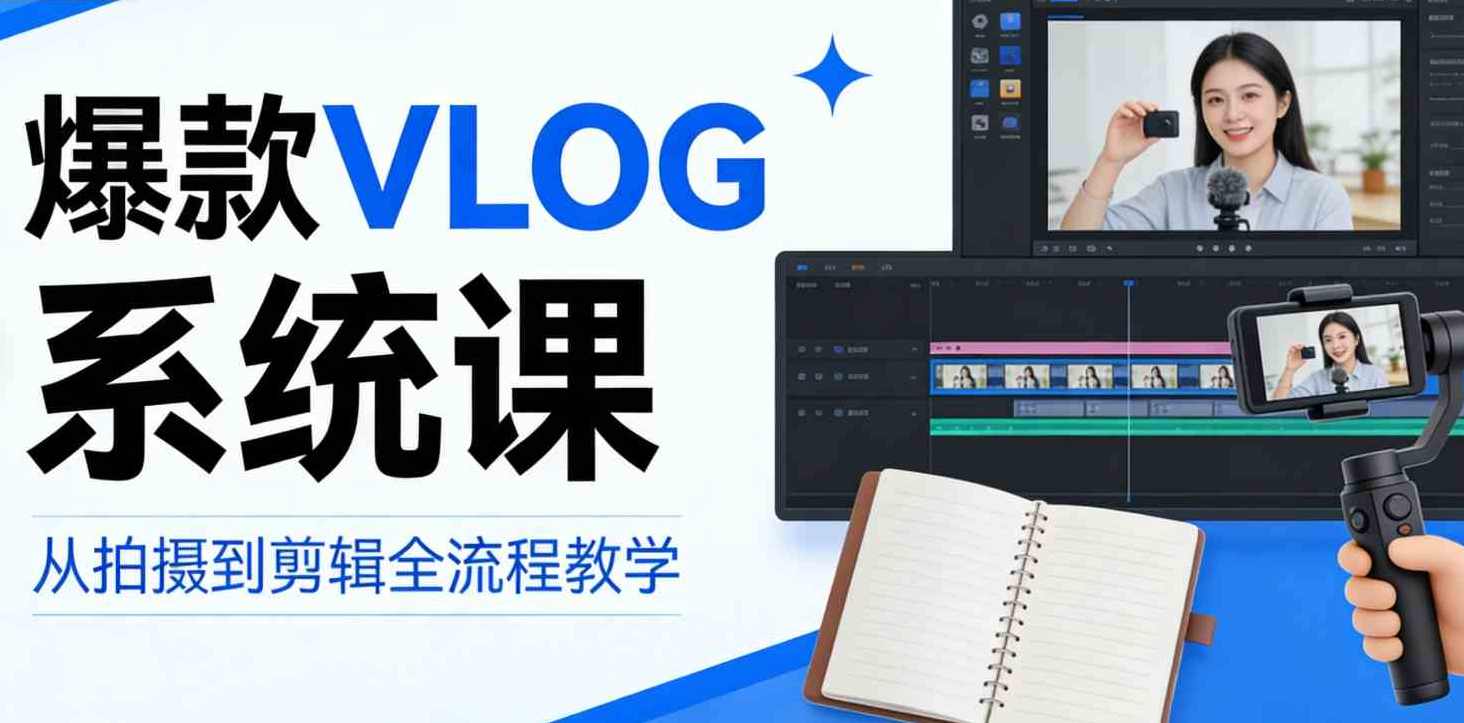 爆款VLOG系统课 0基础指南