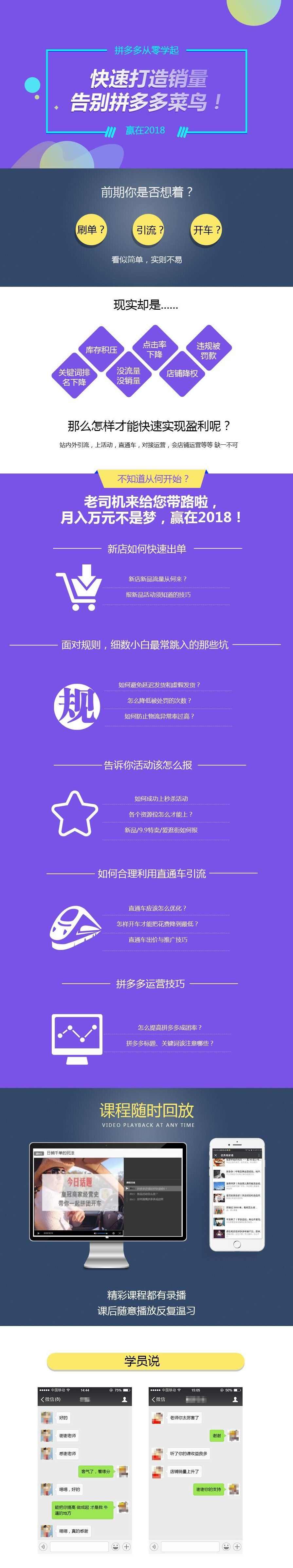 拼多多SVIP实操课-26年3月，截流卡大促+无痕涨价+无限群爆款+AI赋能爆单新玩法，带你打爆店铺,课程,学习,直播,定位,模板,第1张