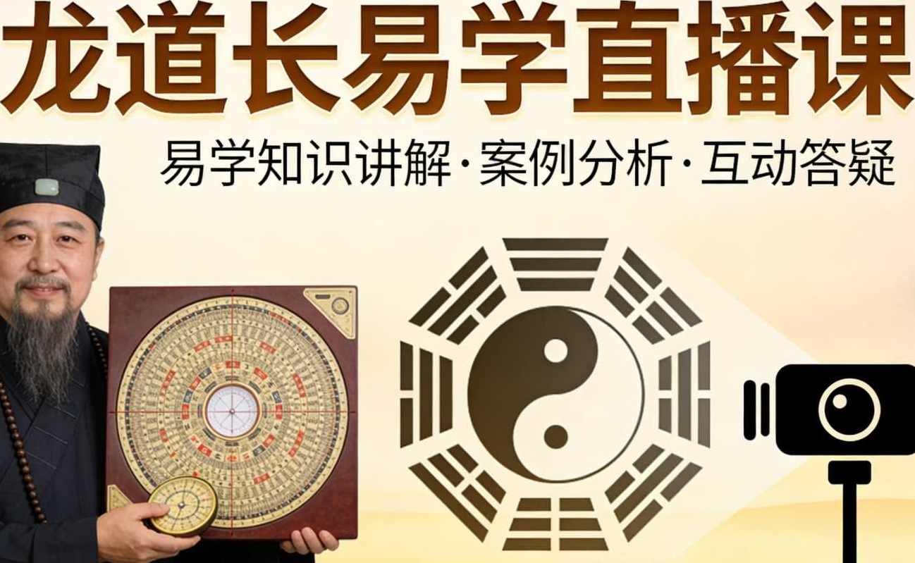 九龙道长易学直播课 易经风水